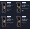TIROL T16897 Car Battery Alternator Tester with 6 LED Display 12V - 8