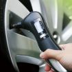 Digital Tire Gauge & Safety Hammer with Knife, Light & Tools - 1