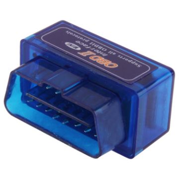 Mini OBDII ELM327B V1.5a Wireless Scanner, Android Supported (Blue) - 1