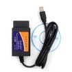 ELM327 V1.5 USB OBDII Auto Diagnostic Scanner Tool Interface - 6