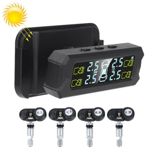 Solar Charging Car TPMS with Voice Sensor and High Precision Monitoring - 1