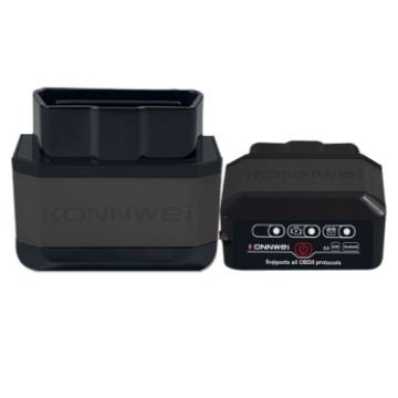 KONNWEI KW905 OBD2 Scanner Bluetooth 5.0 for Android & iOS (Black) - 1