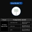 65W USB-C & QC3.0 Laptop Charger + 1.8m Cable, UK/US Plug (Black) - 3