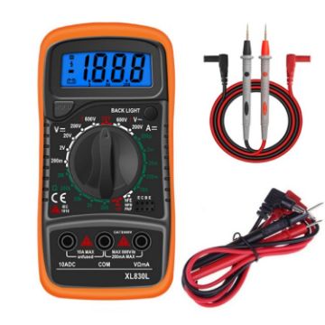 ANENG XL830L High-Precision Digital Multimeter with Extra Tip Pen - 1