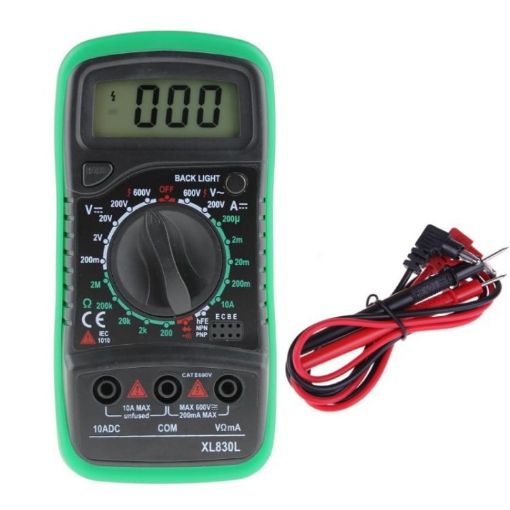 ANENG XL830L Digital Multimeter High-Precision, Green Bubble Bag Packing - 1