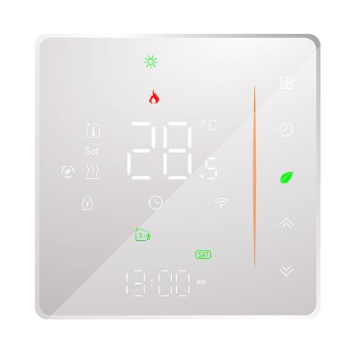 Smart Home Heating Thermostat BHT-006GALW, WiFi, EU, 95-240V, White - 1