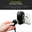 BHT12-C LCD Plug-in Thermostat, EU Plug, No WiFi (Black) - 4