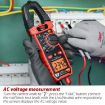 TASI TA811B Clamp Meter High Accuracy AC/DC Voltage Ammeter - 9