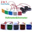 AD16-22FVA Mini Display AC Voltage & Current Meter (Green) - 9