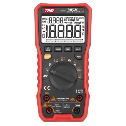 TASI TA803C Digital High Precision Multifunction Electrician Multimeter - 1