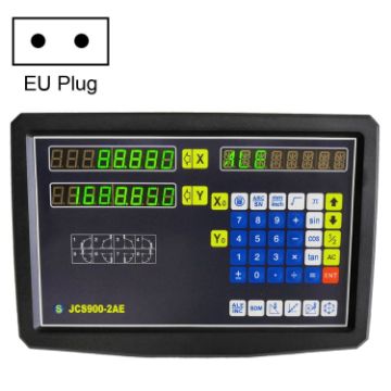 JCS900-2AE 2-Axes Digital Readout Milling Lathe, EU Plug - 1