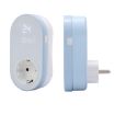WiFi Plug-in LED Thermostat BHT12-EW, EU Plug (Blue) - 2
