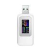 KWS-MX18 10 in 1 USB DC Tester 4-30V Voltage Meter (White) - 1