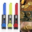 Blue Handheld Metal Detector LCD Display Gold Finder with Flashlight - 2