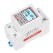 SINOTIMER DDS6619 80A 230V Din Rail Energy Meter with Backlight - 4