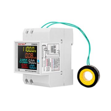 SINOTIMER SDM009 Multifunctional Din Rail Electricity Meter AC250-450V - 1