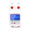 DDM15SD 5 (20) A Single-phase Multi-function Rail Meter LCD Display - 3