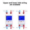 DDM15SD 5 (20) A Single-phase Multi-function Rail Meter LCD Display - 7