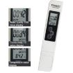 Backlight TDS & EC Water Quality Conductivity Test Pen (White) - 5