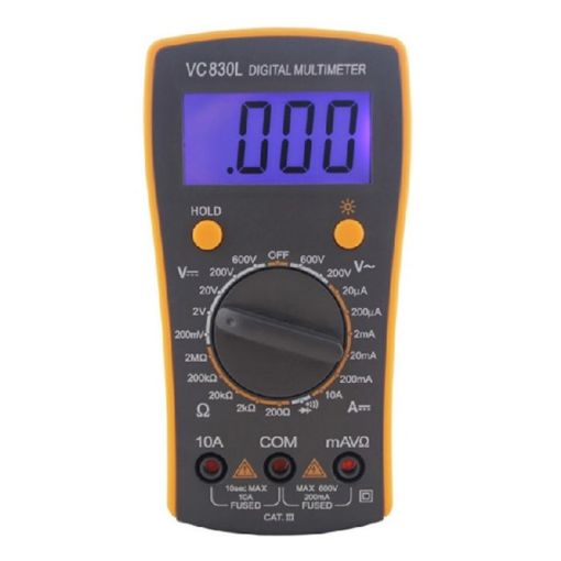 Professional Digital Multimeter BEST-VC830L Repair Tool Pocket Size - 1