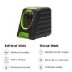 BOX-1R Red Laser Level 40mW & 10mW 2 Line for Walls & Floors - 4