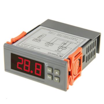RC-110M Digital LCD Thermostat Regulator with Sensor, -40 to 110C - 1