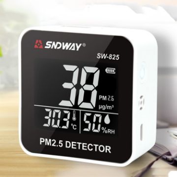 SNDWAY SW-825 Air Quality Detector with HiD LED Screen & Alarm - 1
