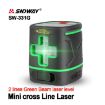 SNDWAY SW-331G 3D Self-Leveling Laser Level, Green Beam, Rechargeable - 5