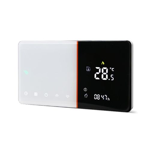 Smart Home 220V AC Thermostat for EU, Water Heating, WIFI, BHT-005-GALW - 1