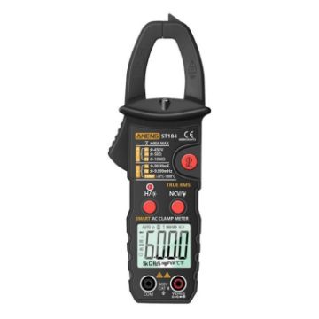 ANENG ST184 Smart Digital Clamp Multimeter, Auto ID, Black - 1