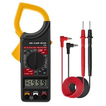 ANENG 266X Yellow High-Precision Automatic Clamp Multimeter - 1