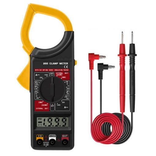 ANENG 266X Yellow High-Precision Automatic Clamp Multimeter - 1