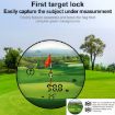 SNDWAY SW-M500 500m Golf Rangefinder Telescope with Altitude Angle - 5