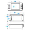 Peacefair 10A Multifunctional AC Digital Power Monitor Display - 3