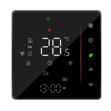 Smart Home Heating Thermostat, WiFi, 95-240V, EU, Internal Sensor - 1