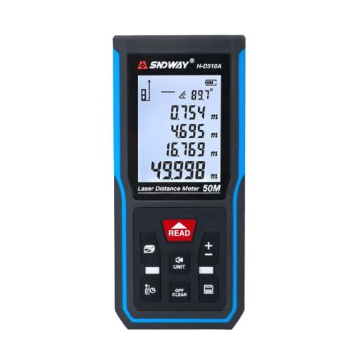 SNDWAY H-D510A Laser Rangefinder, 50m Infrared Measuring Instrument - 1