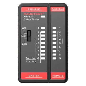 HABOTEST HT812A Telephone & Network Line Tester 2 in 1 - 1