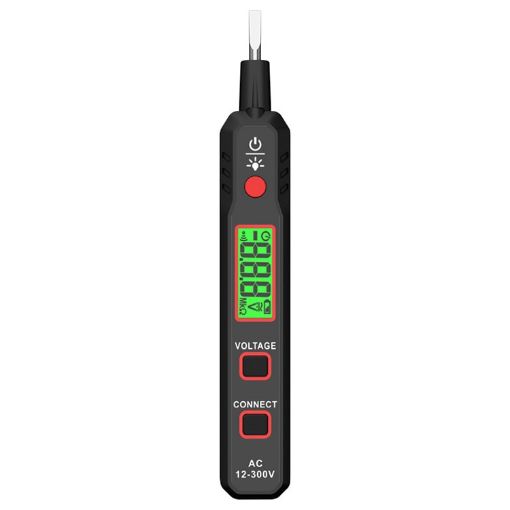 HABOTEST HT89 High-Sensitivity LCD Sound & Light Alarm Test Pen - 1