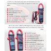 UNI-T UT216B 600A Digital Clamp Meter AC/DC Voltage Detector - 2