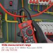 TASI TA813A High Accuracy AC DC Voltage Clamp Meter Ammeter - 7