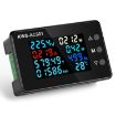 KWS-AC301L-20A 50-300V AC Digital Meter with 485 Communication, Black - 1