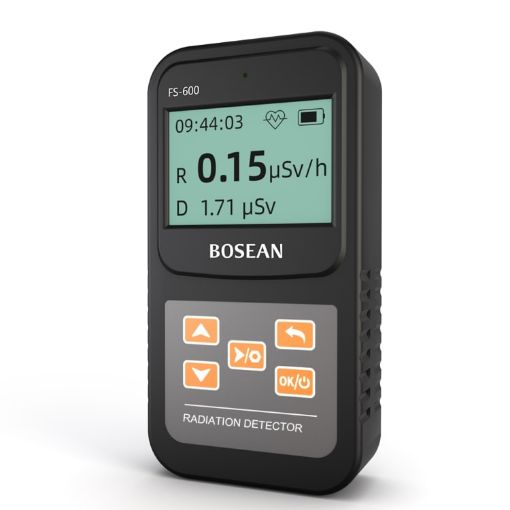 FS-600 Geiger Counter: Household Nuclear Radiation Detector Glass - 1