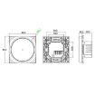 Smart WiFi LED Thermostat BHT-6001GBLW 16A 95-240V AC (Black) - 2