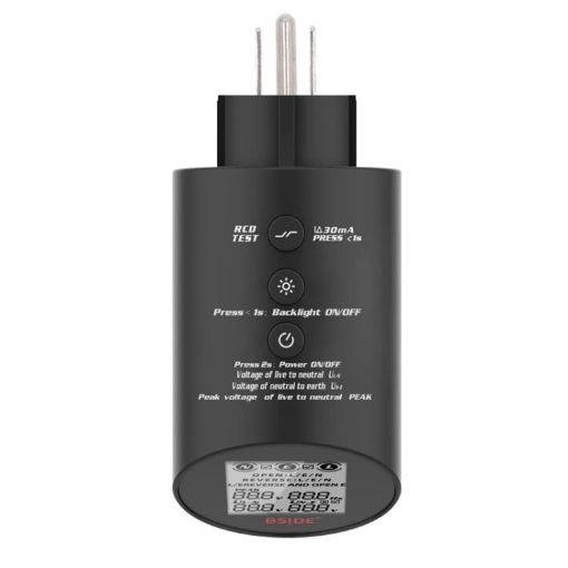 BSIDE ASTS Circuit Analyzer Power Tester - US Plug - 1