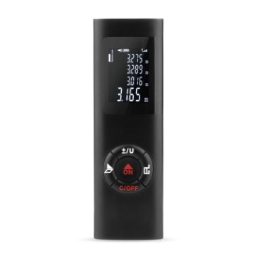 JQ-60 Rechargeable 60m Mini Laser Distance Meter - Black - 1