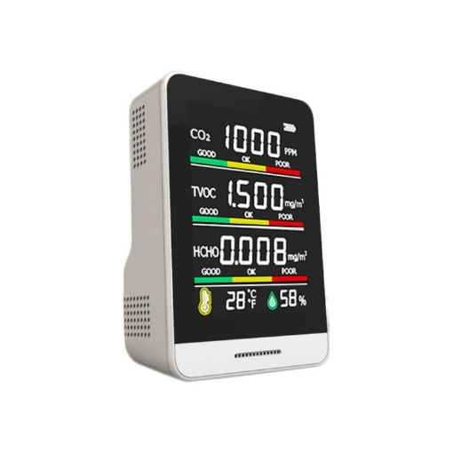 AK3 Portable CO2 and Formaldehyde Air Quality Detector - 1