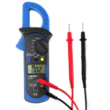 ANENG ST201 Blue AC/DC Digital Clamp Multimeter Tester - 1