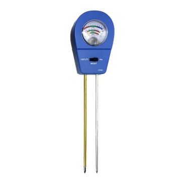 LY101 Soil Detector PH Tester for Flowers and Grass (Blue) - 1