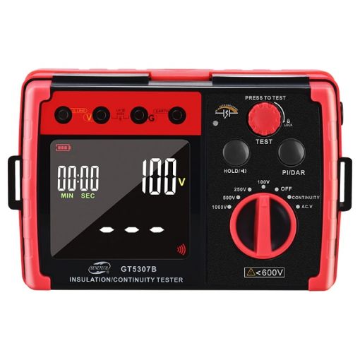 BENETECH GT5307B Professional Digital Insulation Resistance Tester - 1