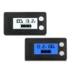 Waterproof LCD Battery Voltage Meter 8-100V (Blue) - 2